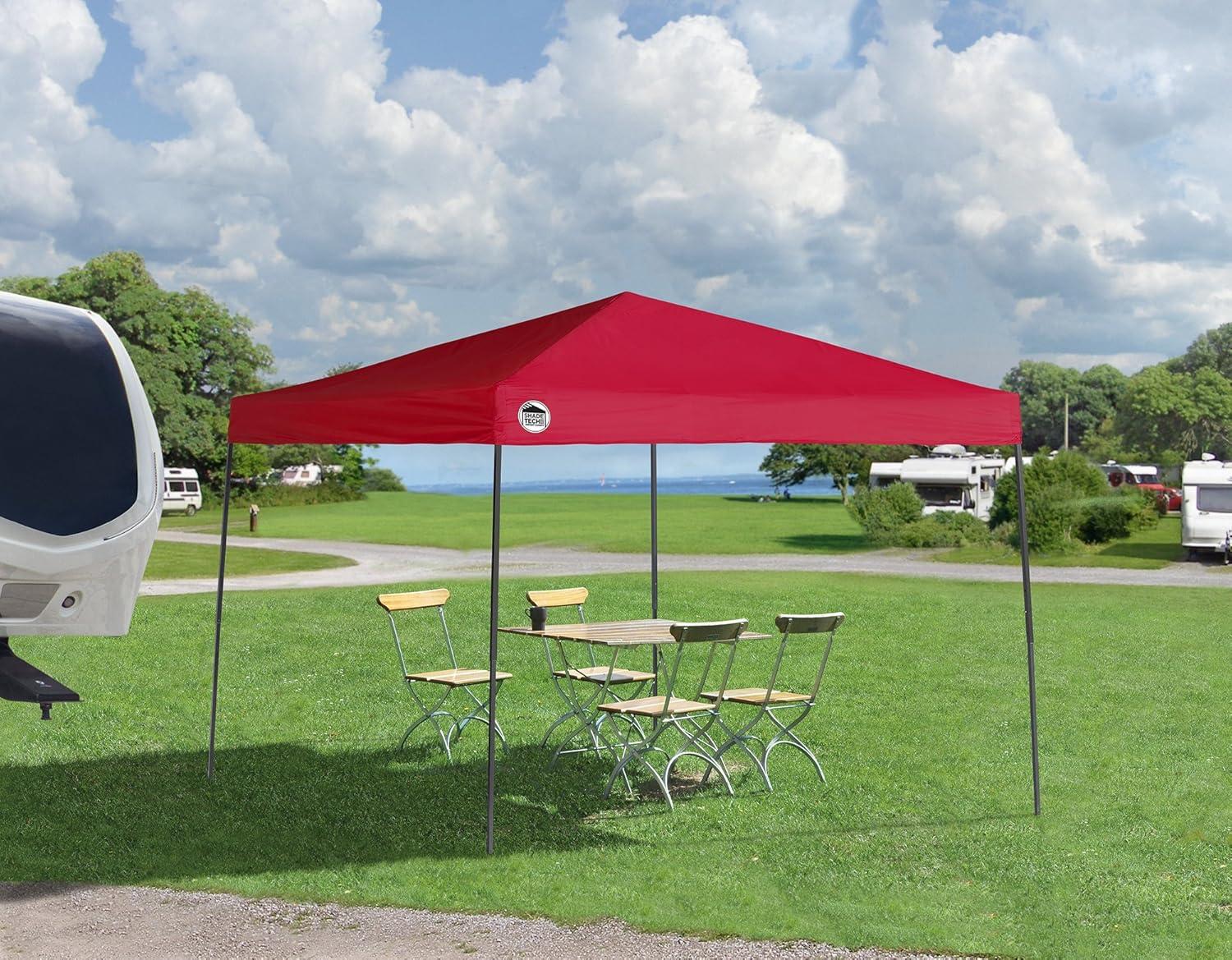 QuikShade Shade Tech 10 Ft. W x 10 Ft. D Steel Pop-Up Canopy