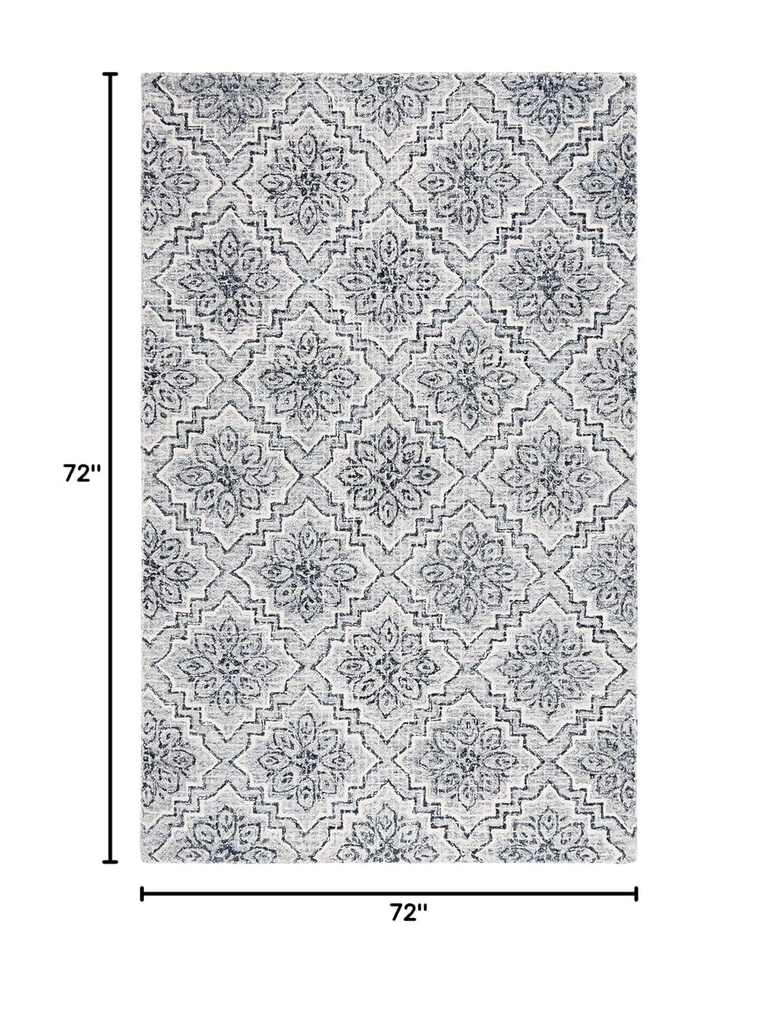 Ophelia & Co. Salerna Hand Tufted Wool Geometric Rug