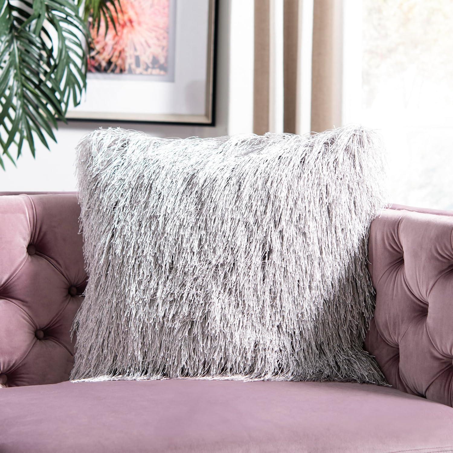 Safavieh Soleil Shag Polypropelene Throw Pillow
