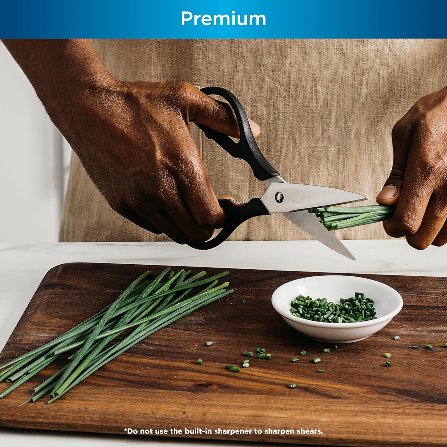 Ninja Ninja® Foodi® NeverDull 17-Piece Premium Knife System, Knife Block Set with Built-in Sharpener