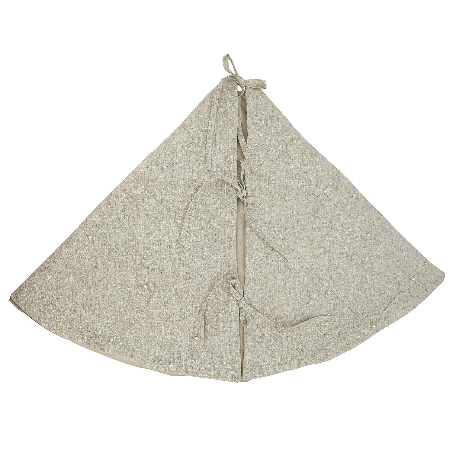 Saro Geometric Polyester Blend Tree Skirt