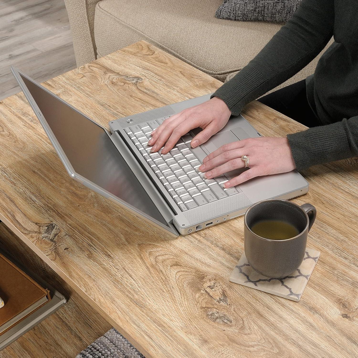 Milled Mesquite Lift-Top Coffee Table with Storage