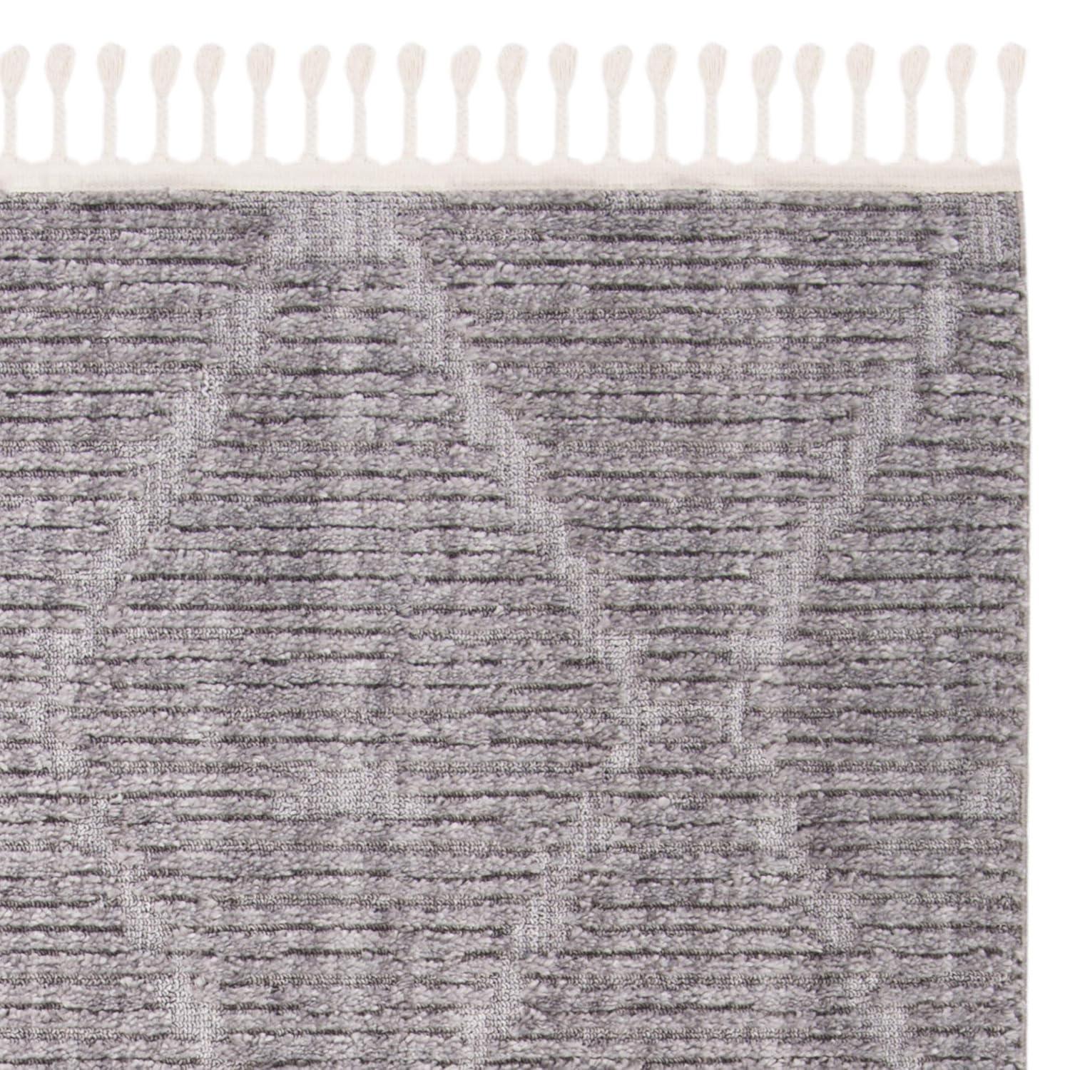 Marrakesh MRK517 Power Loomed Indoor Area Rug - Grey - 6'7"x6'7" - Safavieh