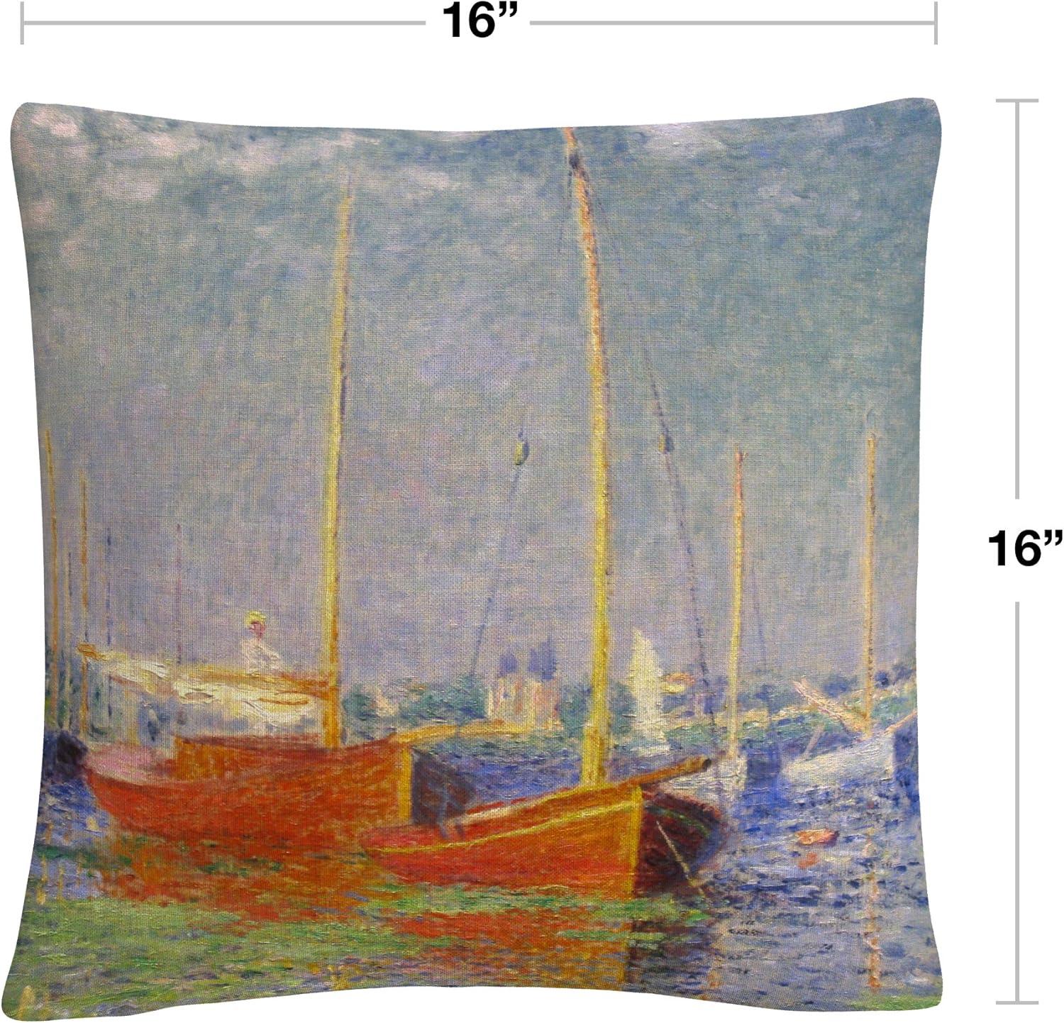 Claude Monet Throw Pillow