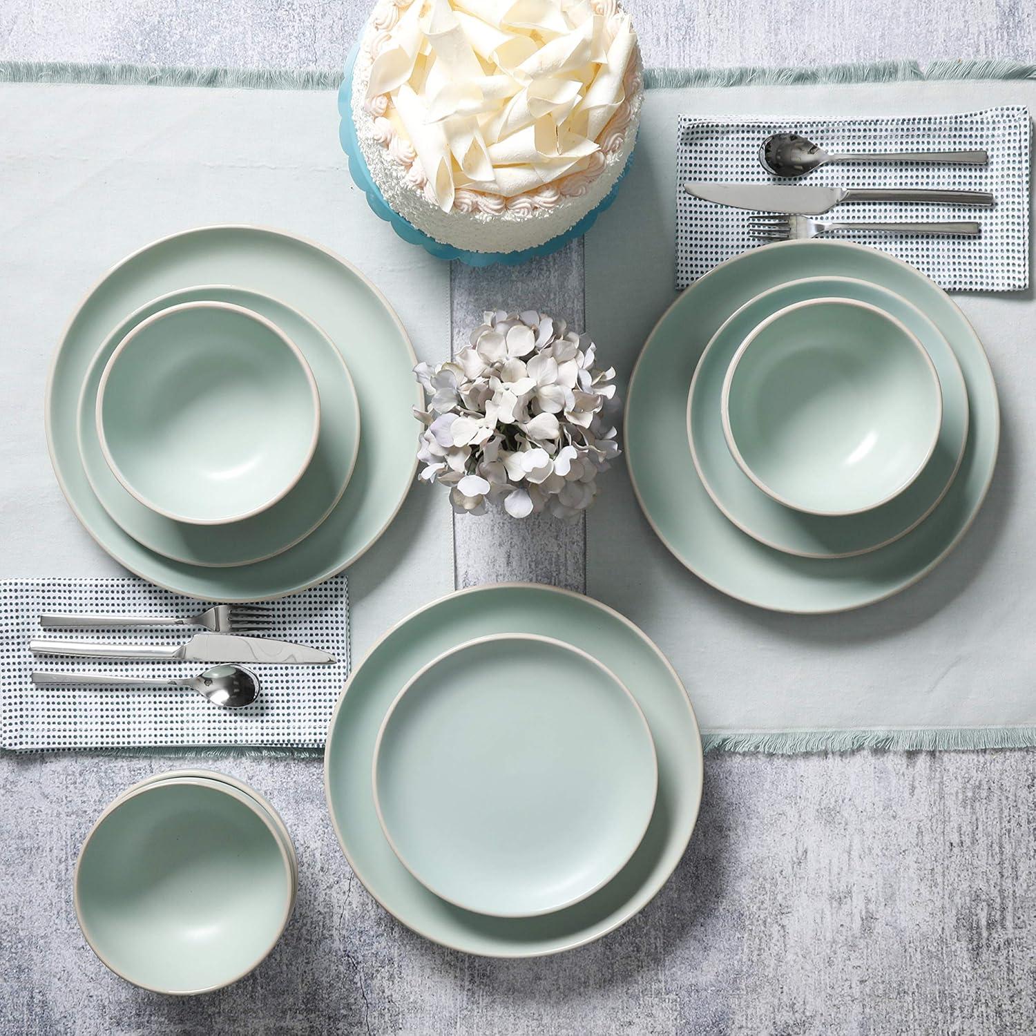 Rockaway 12 Piece Dinnerware Set