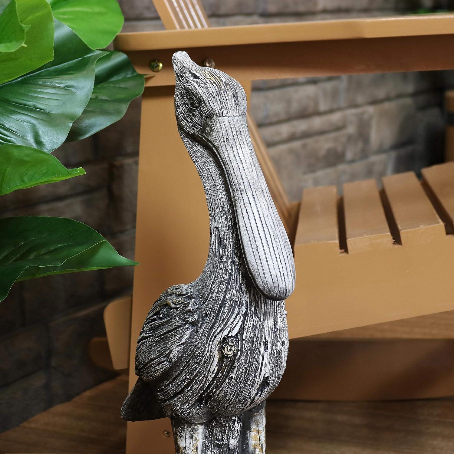 Bird Animals Weather Resistant Plastic Garden Statue