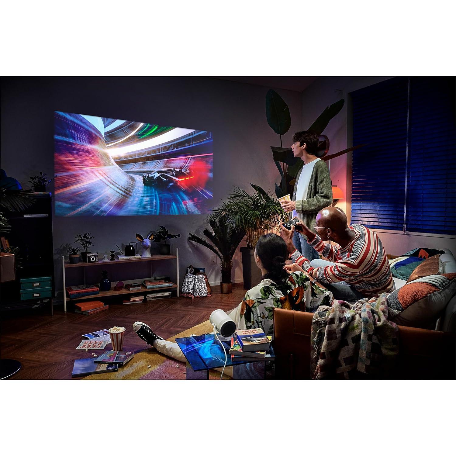 Samsung 30-100" The Freestyle 2nd Gen with Gaming Hub FHD HDR Smart Portable Projector (SP-LFF3CL)