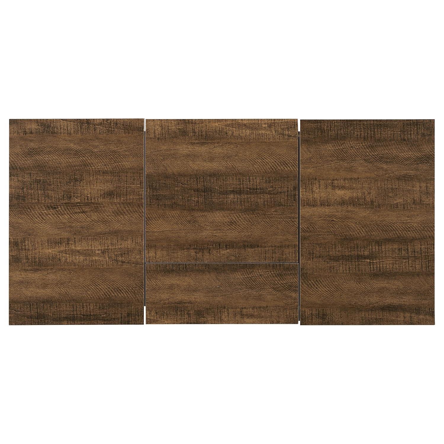 Sheeran Storage Writing Desk with Hairpin Legs Rustic Amber - Coaster: Industrial Style, Enclosed Cabinet, USB Ports