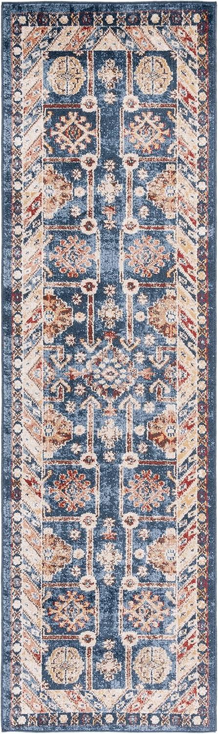 Royal Ivory 27'' Traditional Synthetic Runner Rug