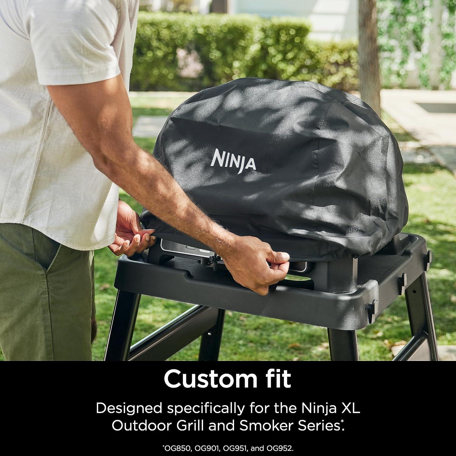 Ninja Ninja Woodfire Black Grill Cover For OG951