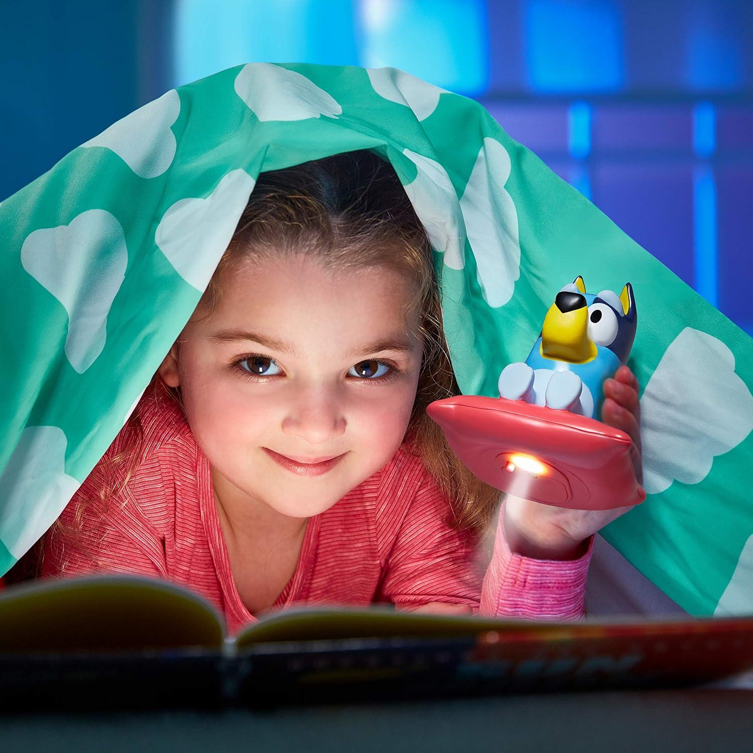 Bluey, 2 in 1 Night Light & Flashlight, LED, Auto-off Timer, Preschool, Ages 1+