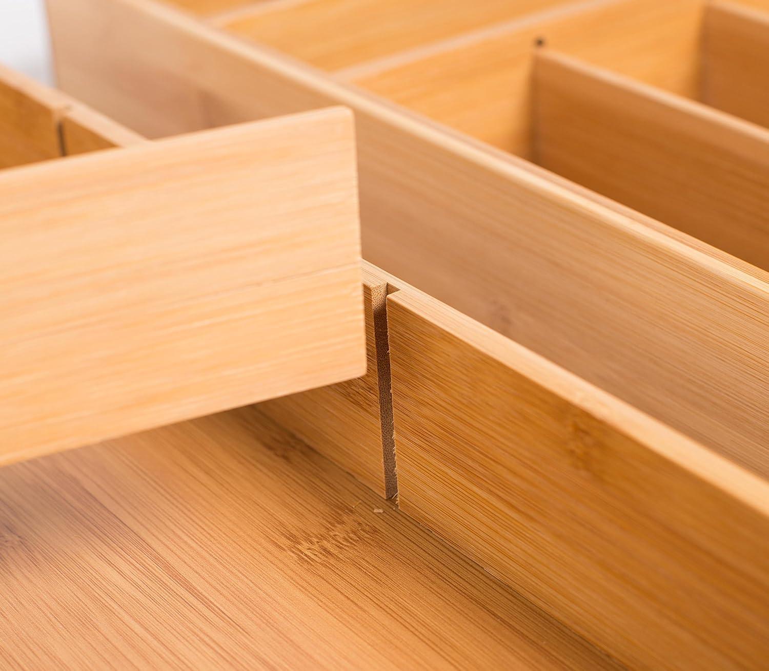 BirdRock Home 2 Piece Drawer Organizer Set