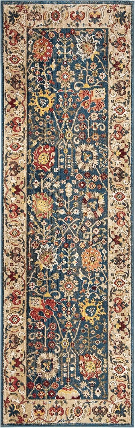 Kashan KSN303 Power Loomed Rugs - Safavieh