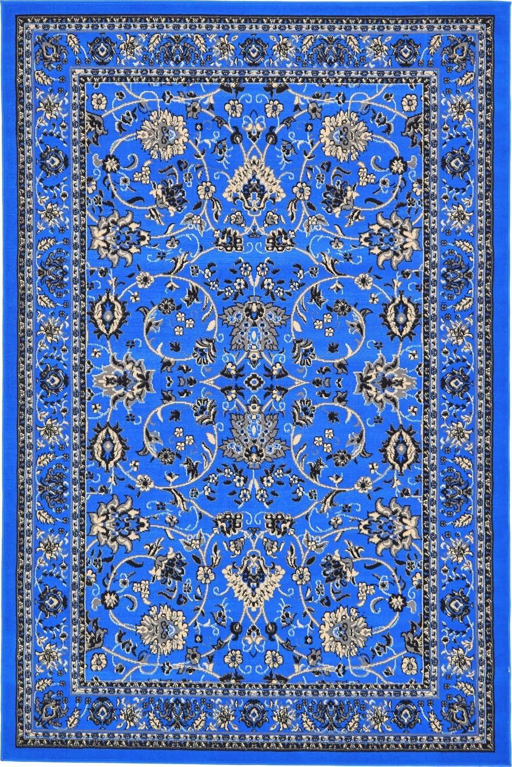 Unique Loom Sialk Hill Washington Floral Indoor Woven Area Rug