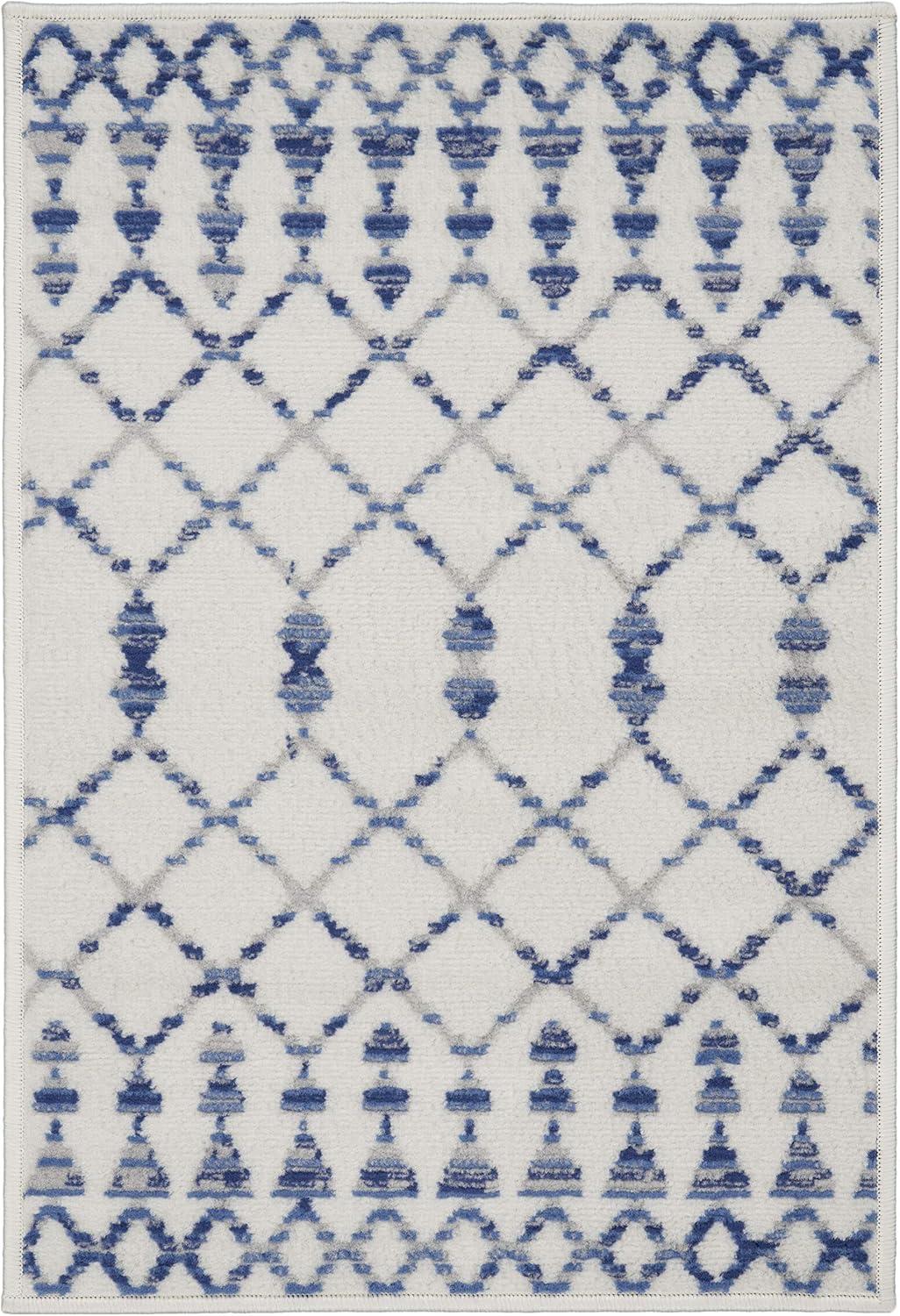 Nourison Whimsicle WHS02 Indoor only Area Rug - Ivory 2' x 3'