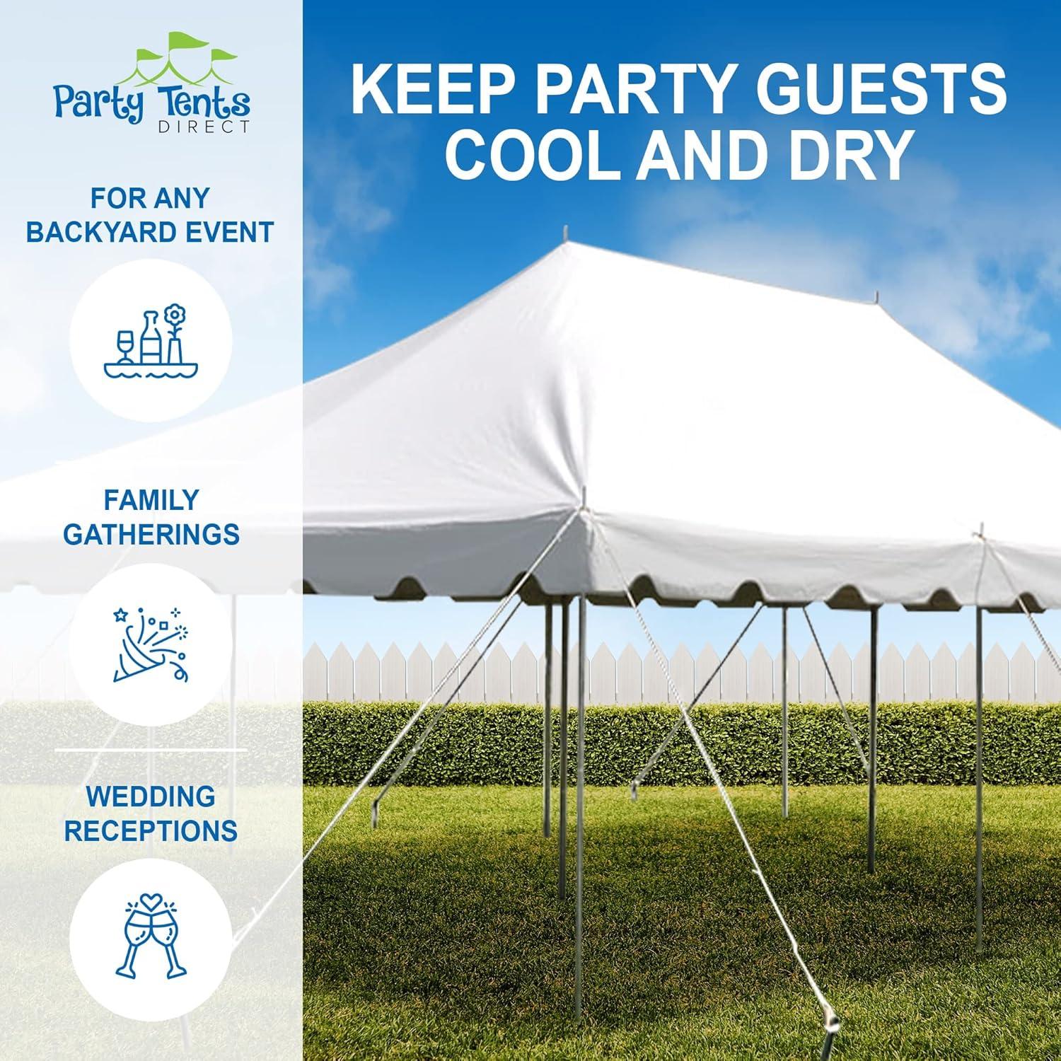 Party Tents Direct Galvanized Party Steel Tent