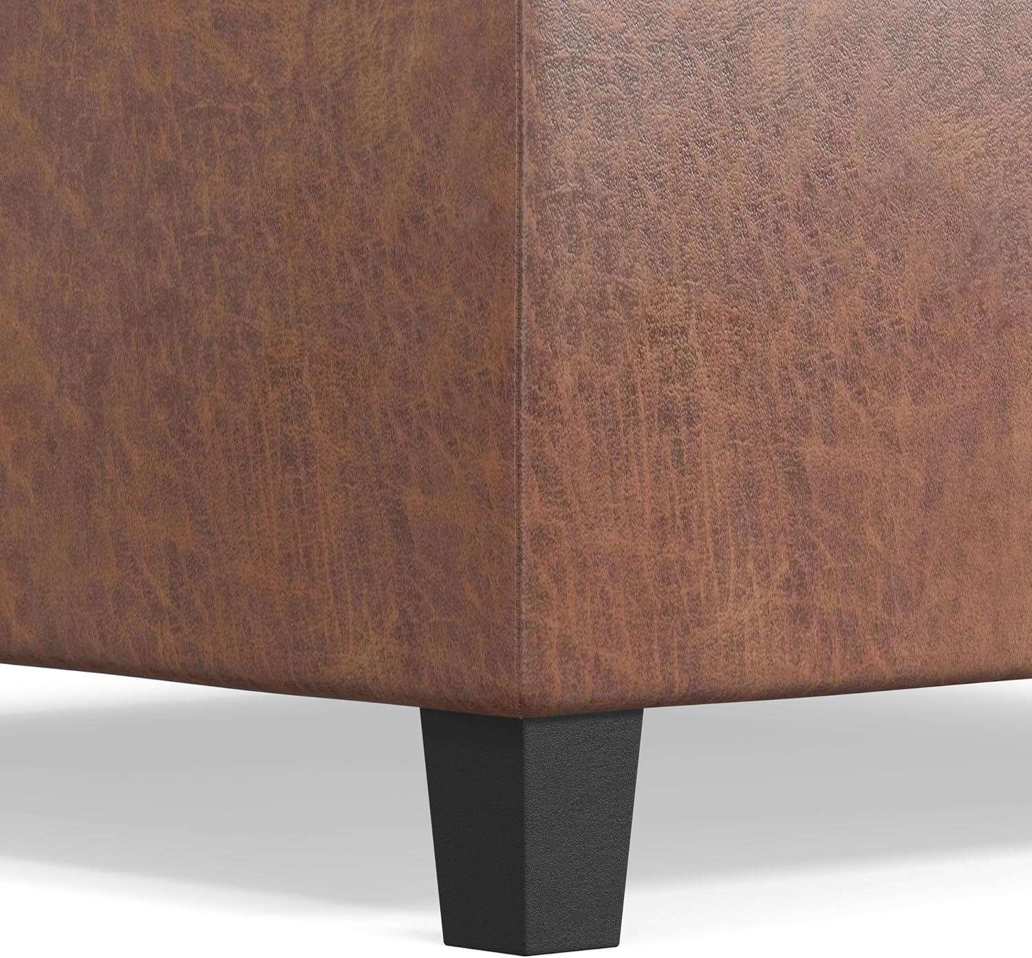 Simpli Home Ellis Coffee Table Storage Ottoman