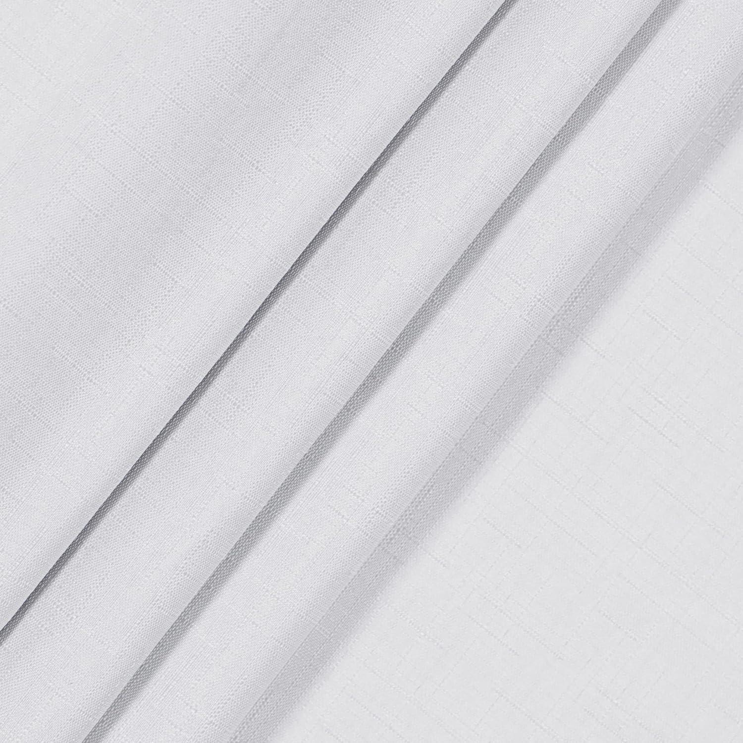 Eclipse Kendall Grommet Blackout Curtains, 63 In Long x 42 In Wide, White