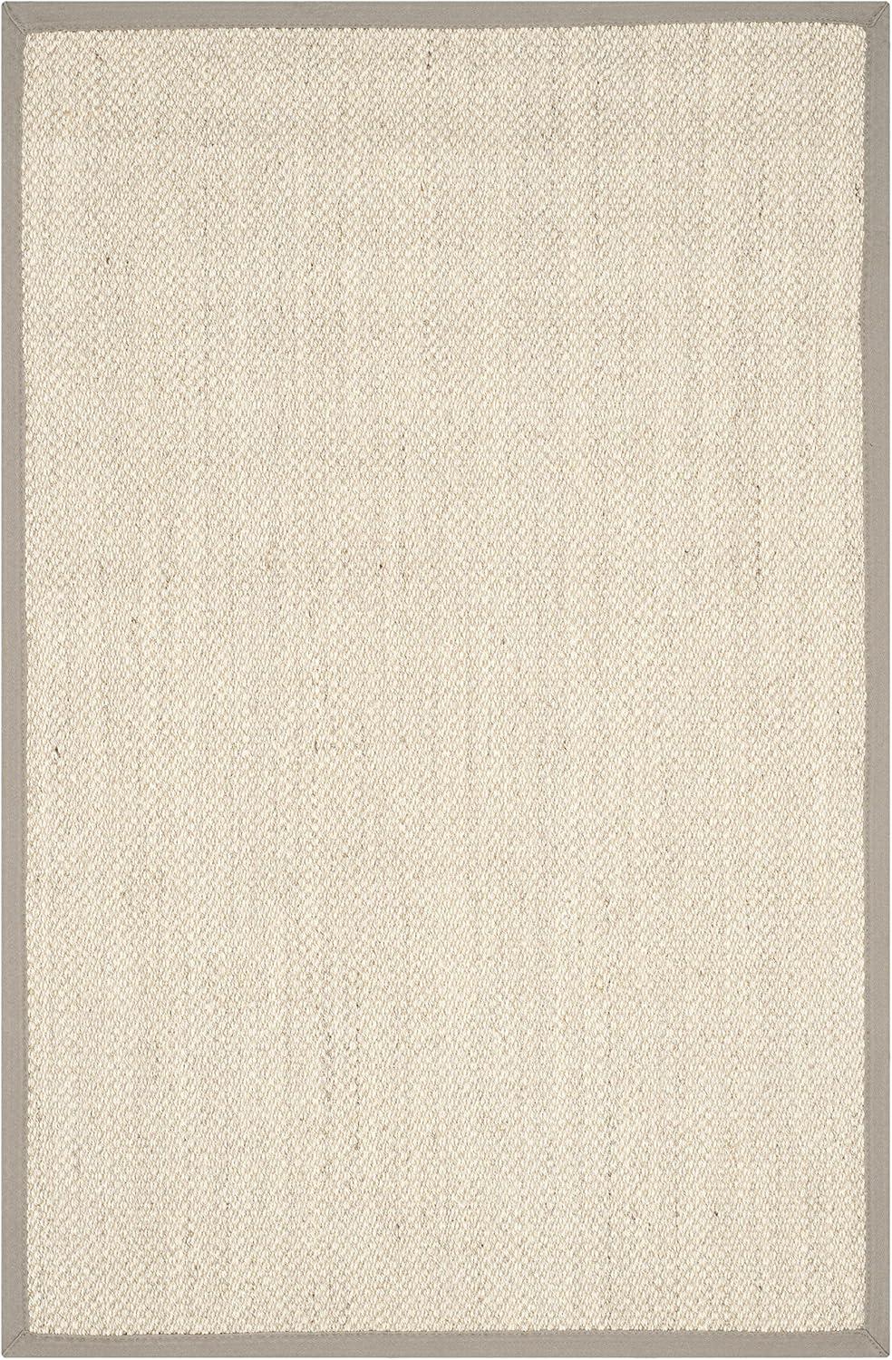 Marble and Khaki 3' x 5' Sisal Area Rug