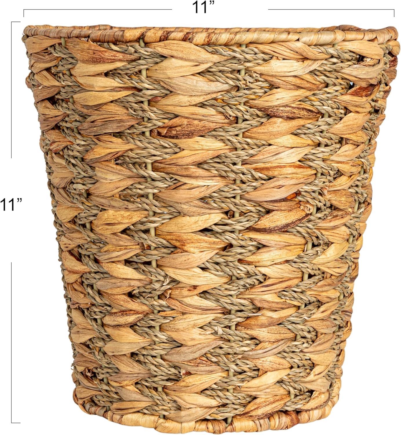 Household Essentials Bimal Rope Gallon Waste Basket