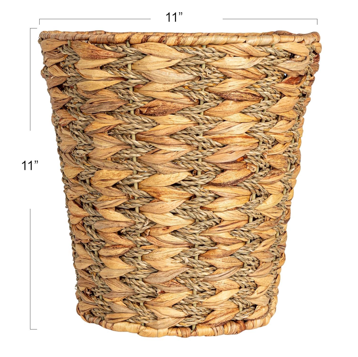 Household Essentials Bimal Rope Gallon Waste Basket