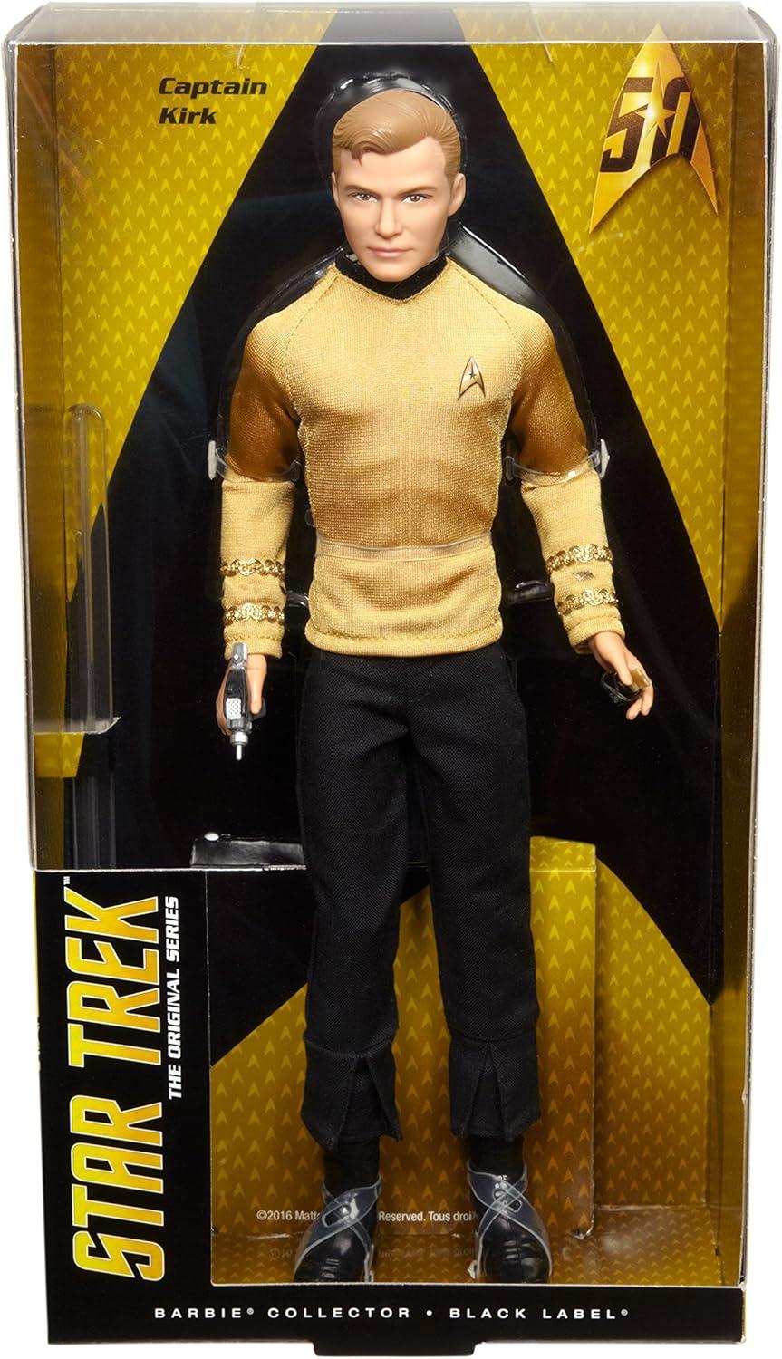 Star Trek 50th Anniversary Captain Kirk Doll with Accessories