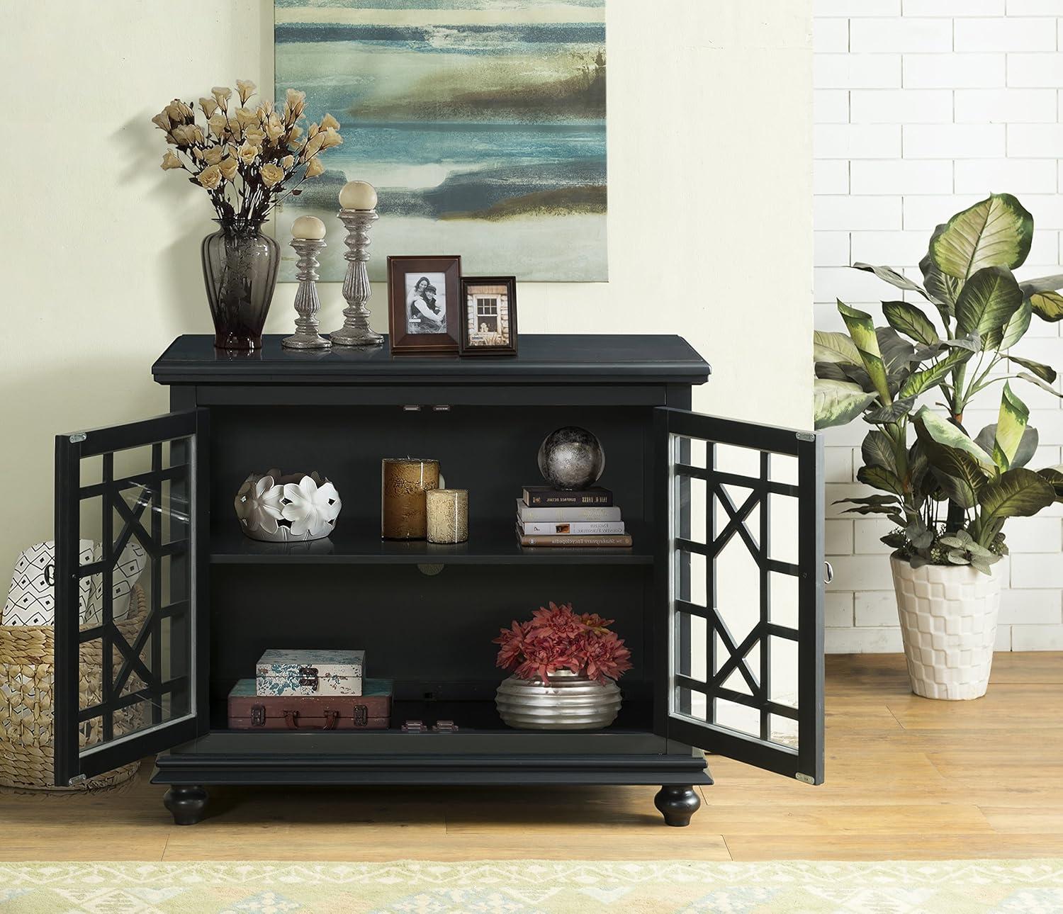 Martin Svensson Home Elegant Small Spaces TV Stand, Saltoro Sherpi
