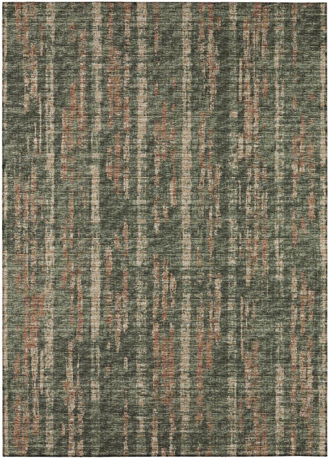 Chenille Abstract Rug