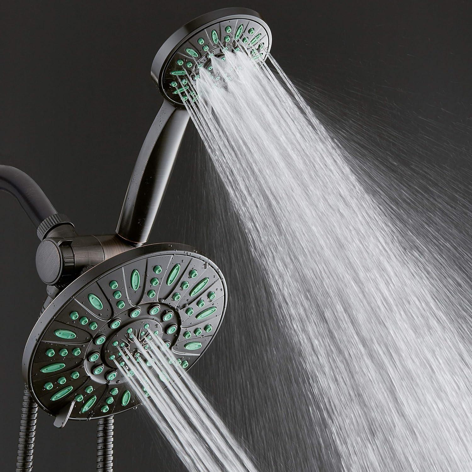 Oil-Rubbed Bronze Multi-Head Wall Mounted Shower Combo