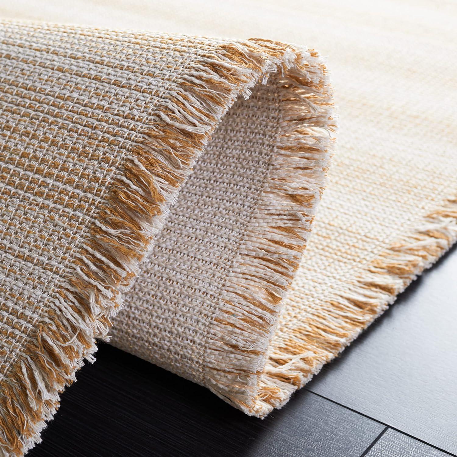 Augustine AGT501 Machine Made Indoor Area Rug - Ivory/Gold - 8'x10' - Safavieh