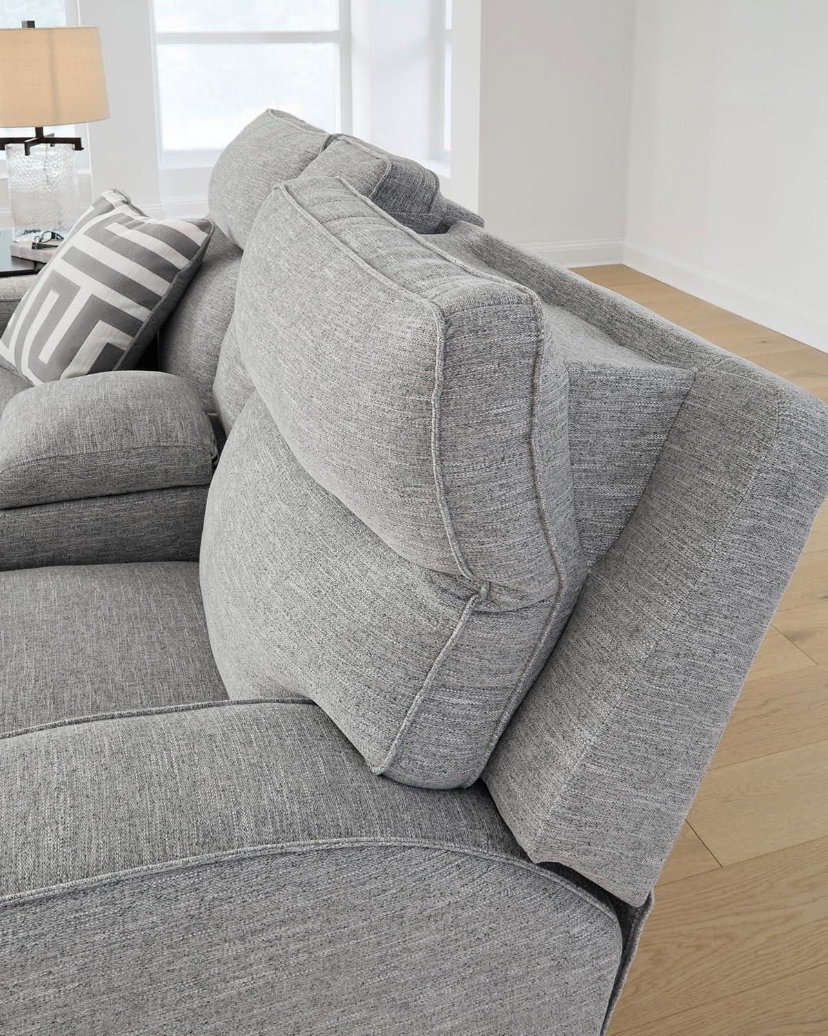 Signature Design by Ashley Biscoe Pewter Power Reclining Loveseat