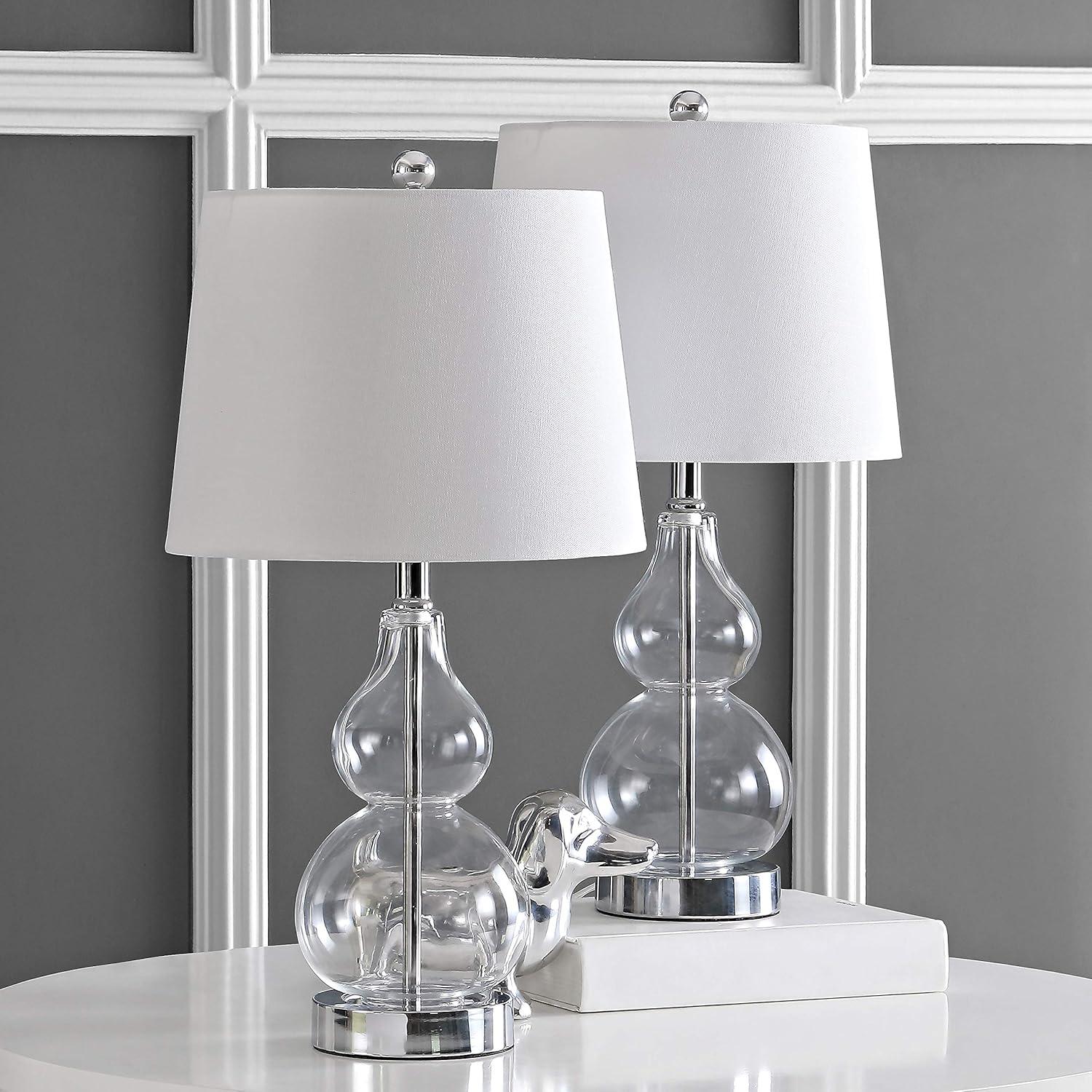 Brisor Table Lamp (Set of 2) - 22 Inch Height - TBL4222 - Clear - Safavieh