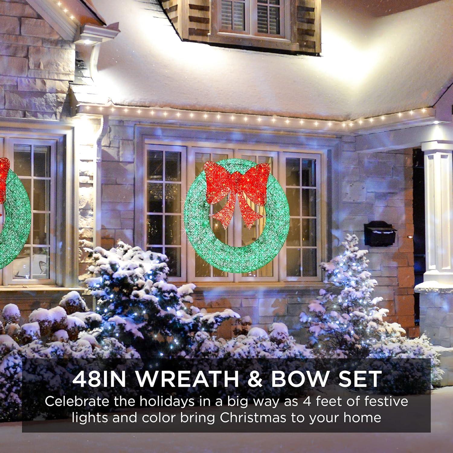 The Holiday Aisle® Faux 48'' Wreath
