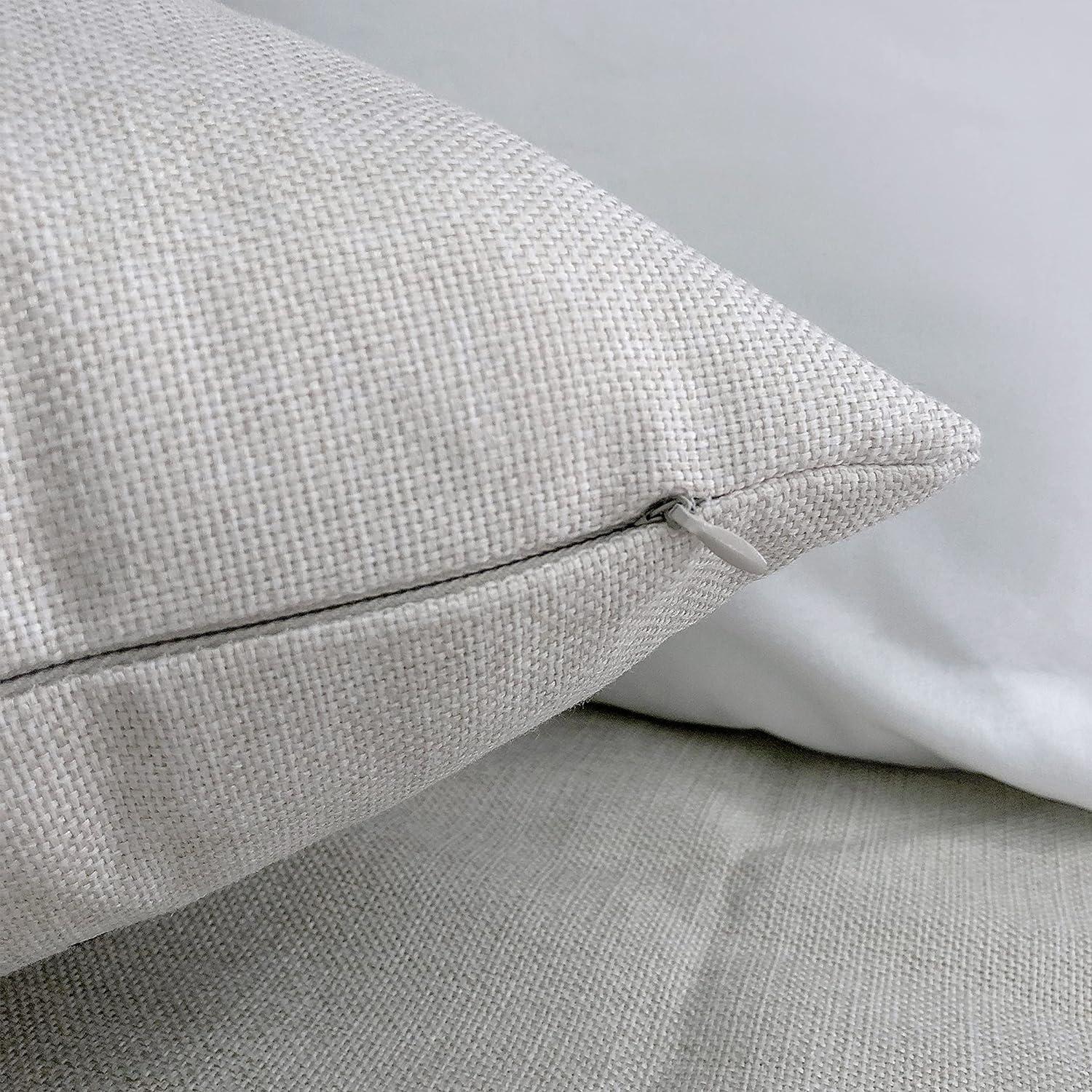 Lake House Decor Lake Pillows Case 20 x 20 Inch Set of 4, Lake Paddle Decor, Lake House Rules Decor, Lake House Decor, Lake House Room Decor Pillows Cover for Sofa Couch Bed (White).