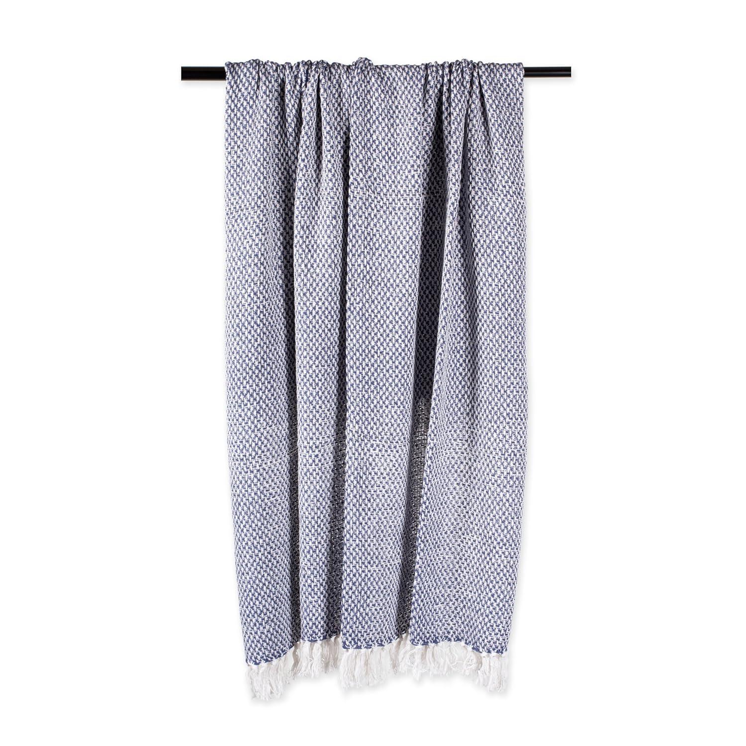 Design Imports Hand Woven Throw Blanket