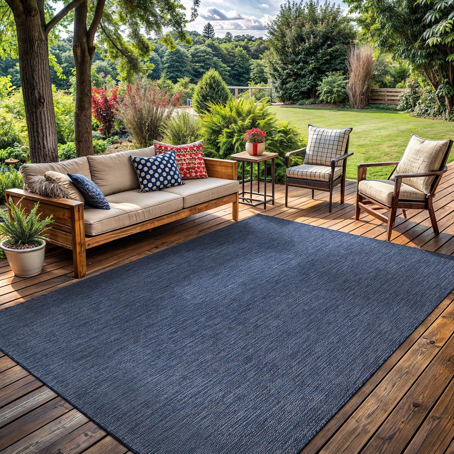 Waikiki Blue Indoor/Outdoor Rug