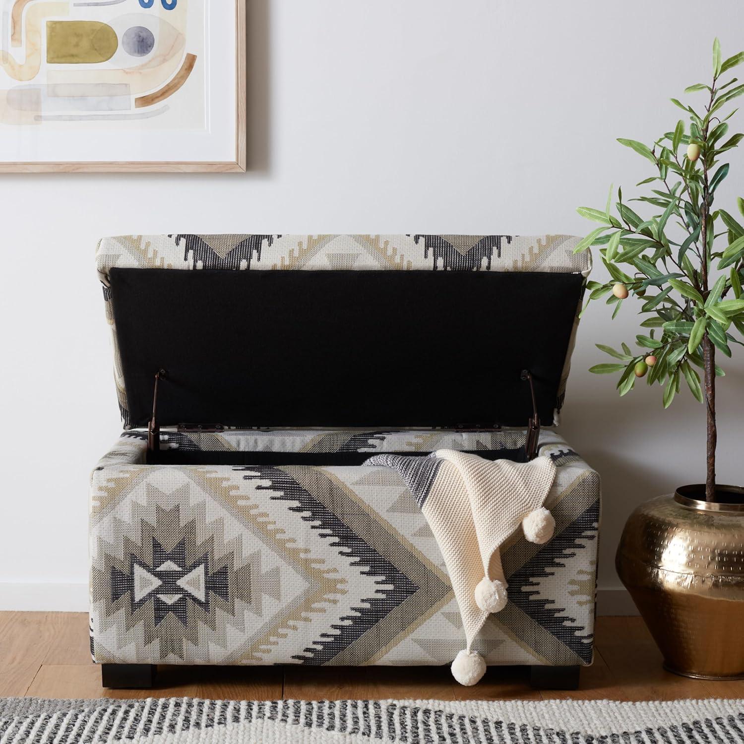 Madison Small Storage Bench - Multi - Safavieh