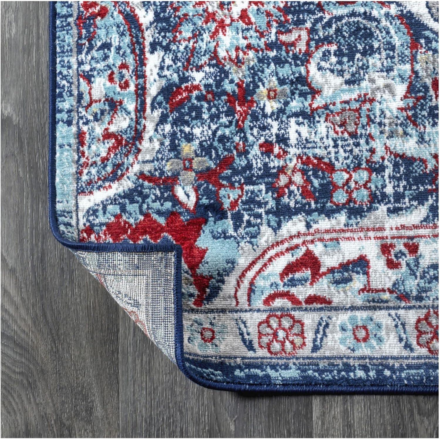 Modern Persian Vintage Medallion Runner Rug - JONATHAN Y