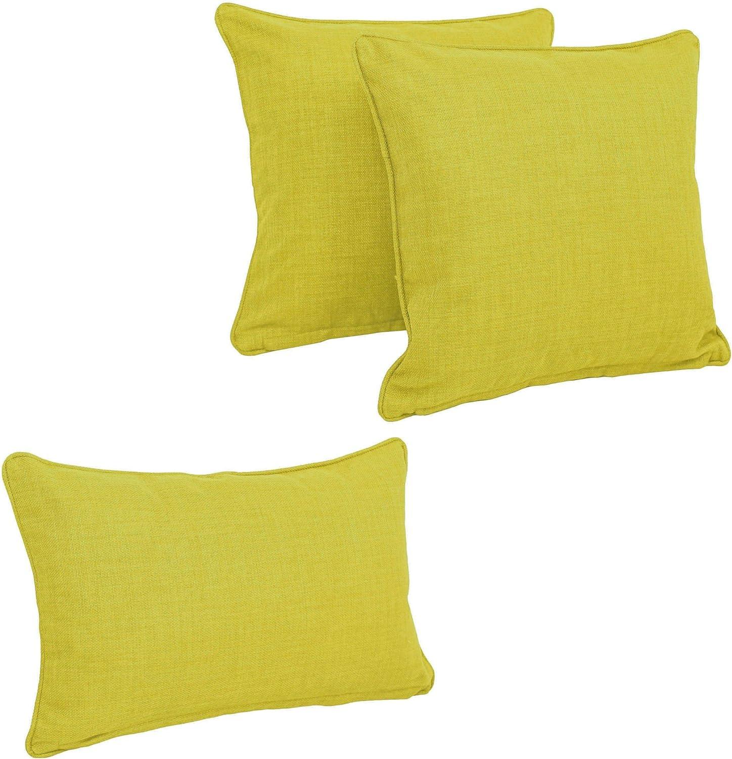 Indoor/Outdoor Reversible Throw Pillow