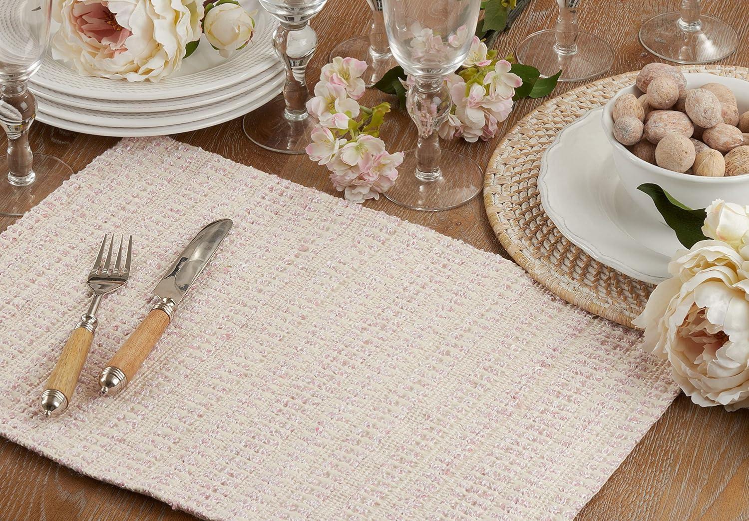 Celeste Striped Rectangle Placemat