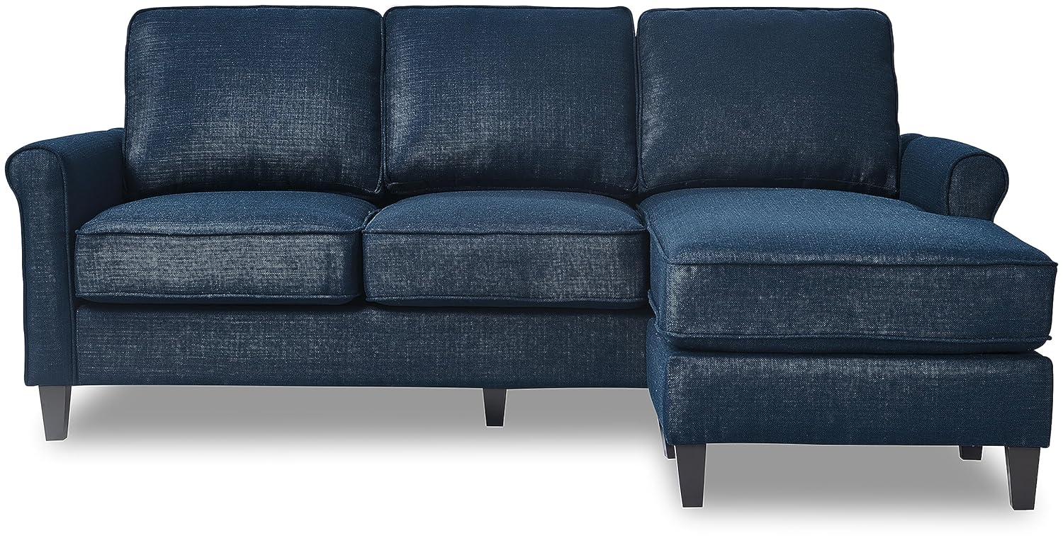 Serta Harmon Upholstered Reversible Sectional Sofa and Chaise