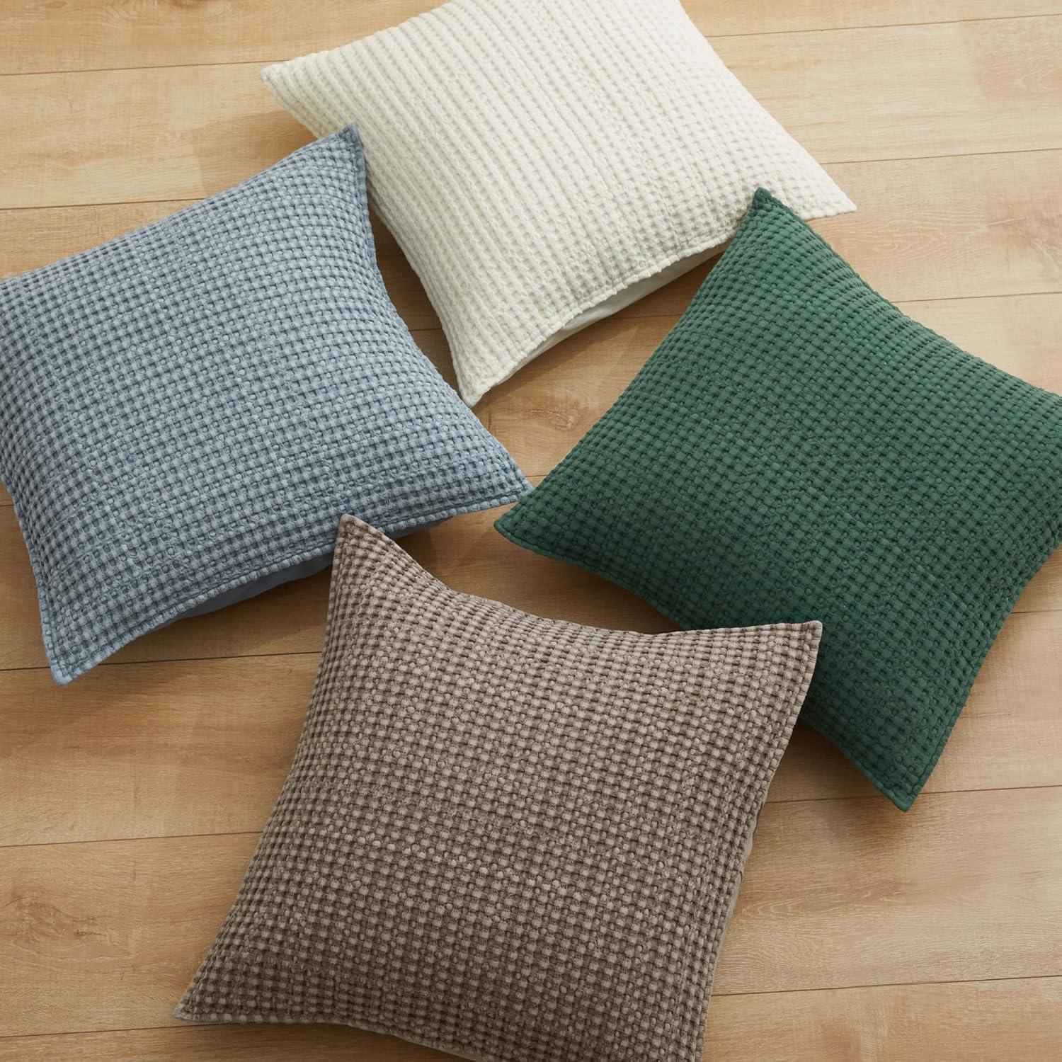 Mills Waffle Square Decorative Pillow - Levtex Home