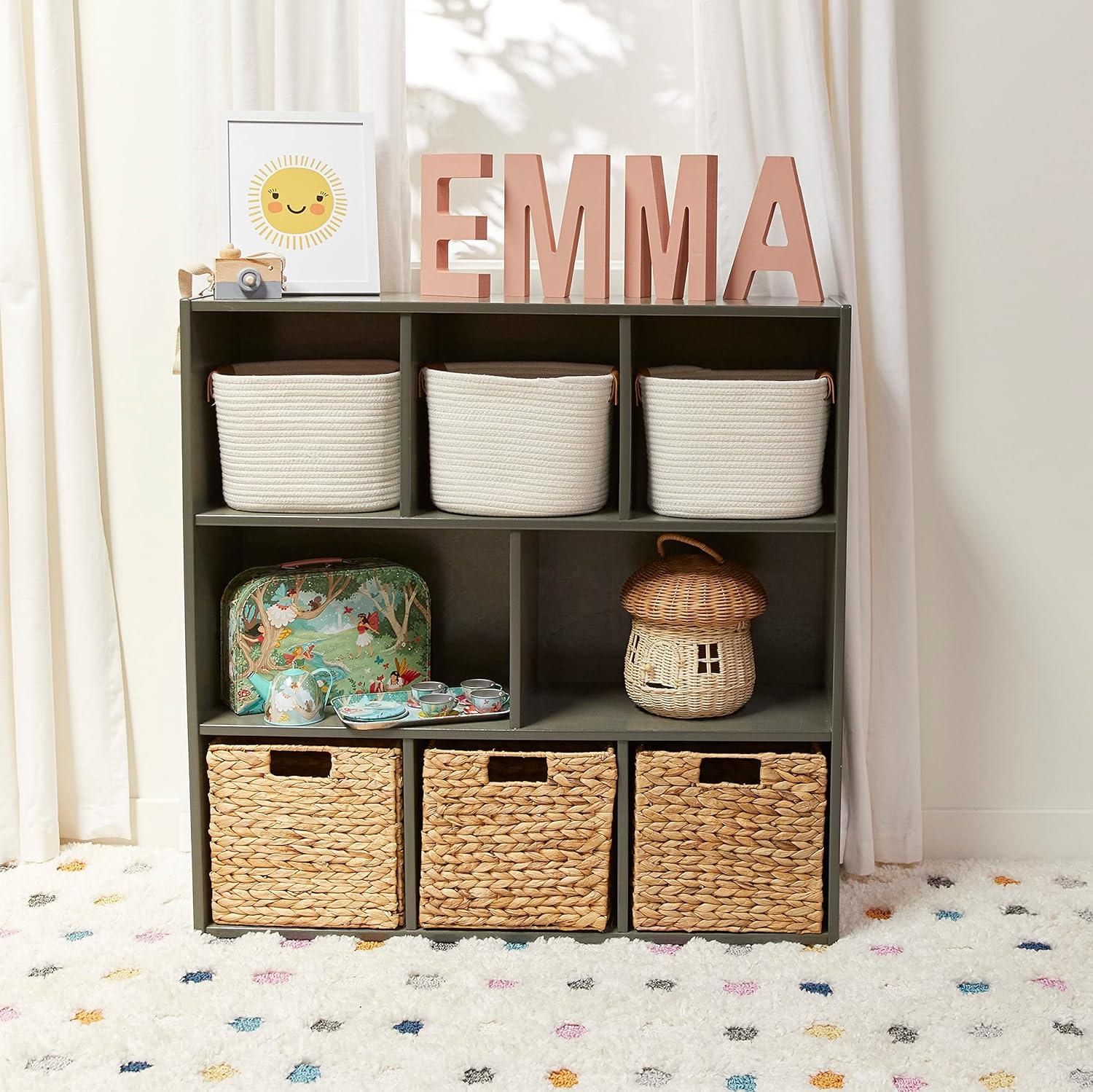 ECR4Kids ECR4Kids Streamline 8-Compartment Storage Cabinet, 36in, Classroom Furniture