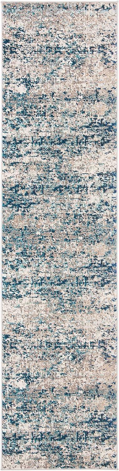 Madison Abstract Gray Area Rug