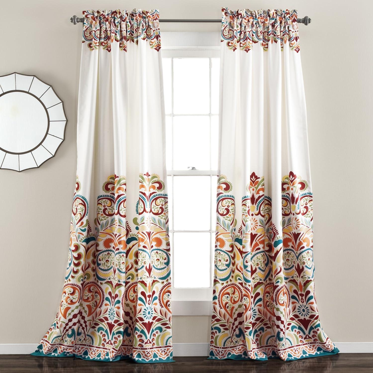 Lush Decor Polyester Room Darkening Curtain Pair (Set of 2)
