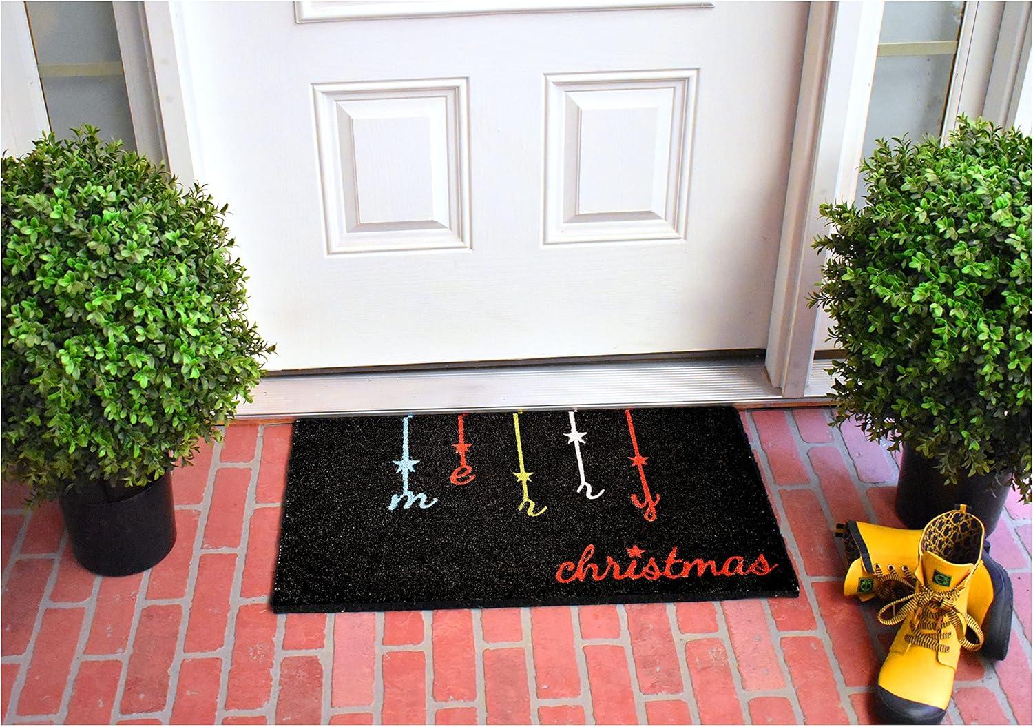 Calloway Mills Non-Slip Holiday Outdoor Doormat