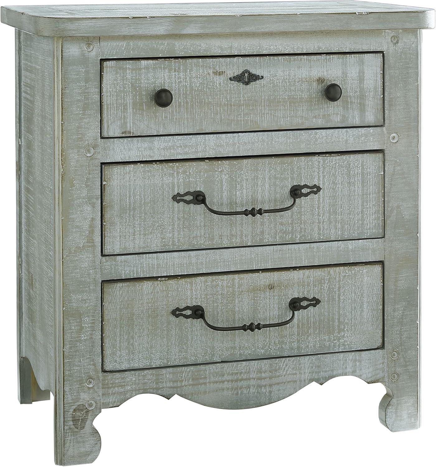 Thorin 3-Drawer Nightstand