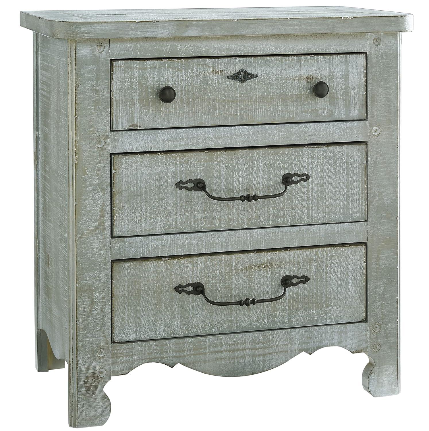 Thorin 3-Drawer Nightstand