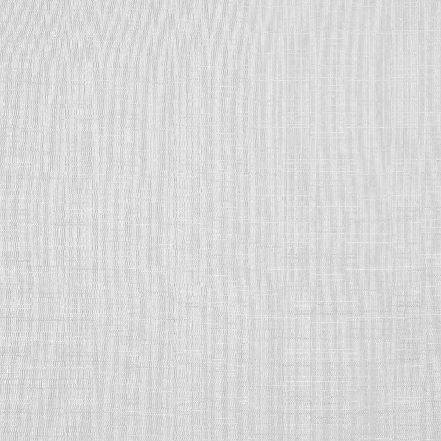 Set of 2 (84"x54") Loha Linen Pinch Pleat Window Curtain Panel White - Exclusive Home: Mid-Century Modern, Light Filtering