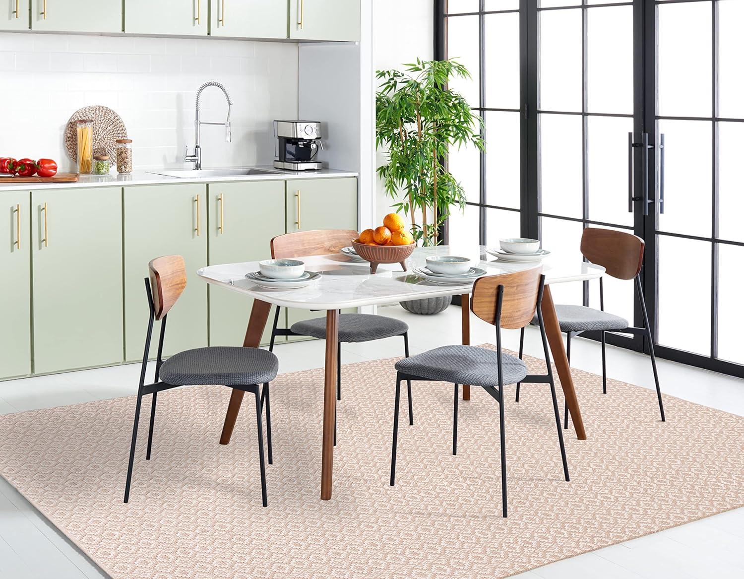 Montauk MTK716 Hand Woven Indoor Area Rug - Ivory/Light Blue - 8'x10' - Safavieh